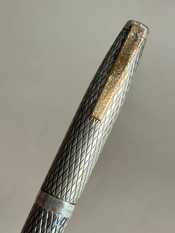 Lim Ed Sheaffer Imperial Sterling Silver Mother-Of-Pear<Wbr/>L Jewel + Brushed Clip