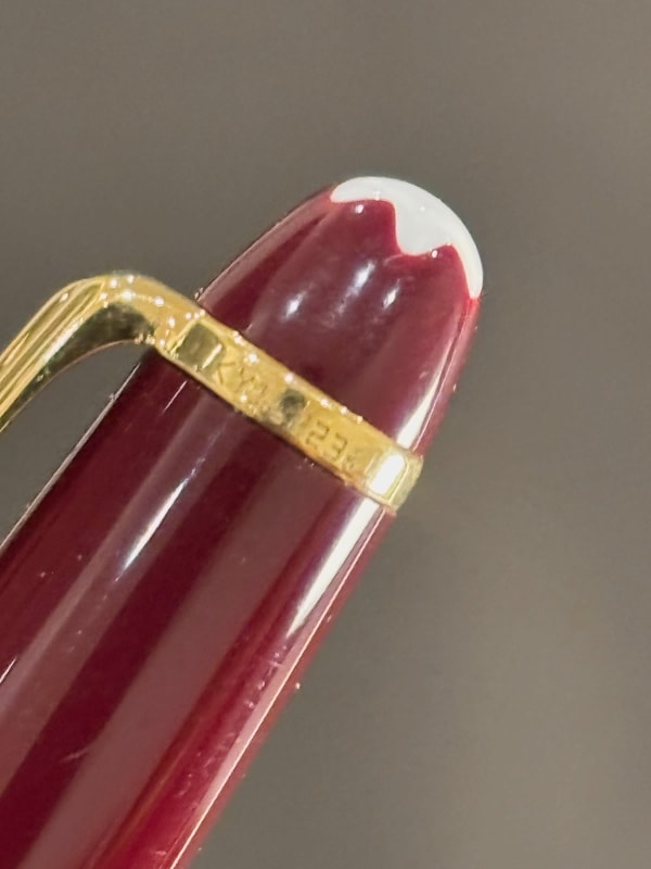 Montblanc Meisterstuck Classique 164 Ballpoint Pen Burgundy -Never Used (Bfp669)