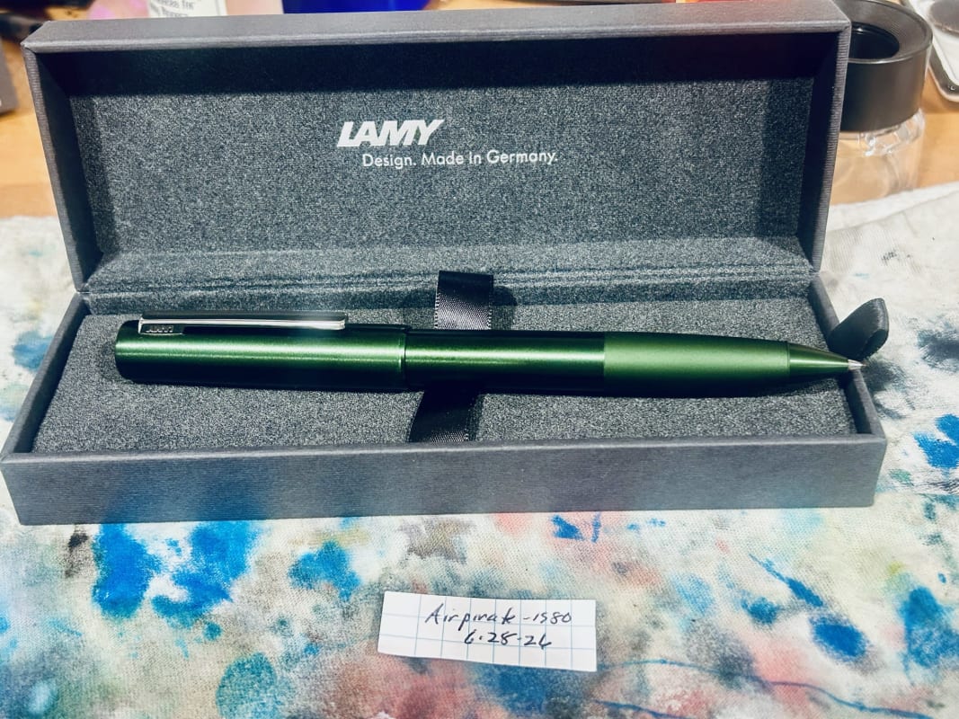 Lamy Aion Dark Green Rollerball Pen - 2021 Special Edition