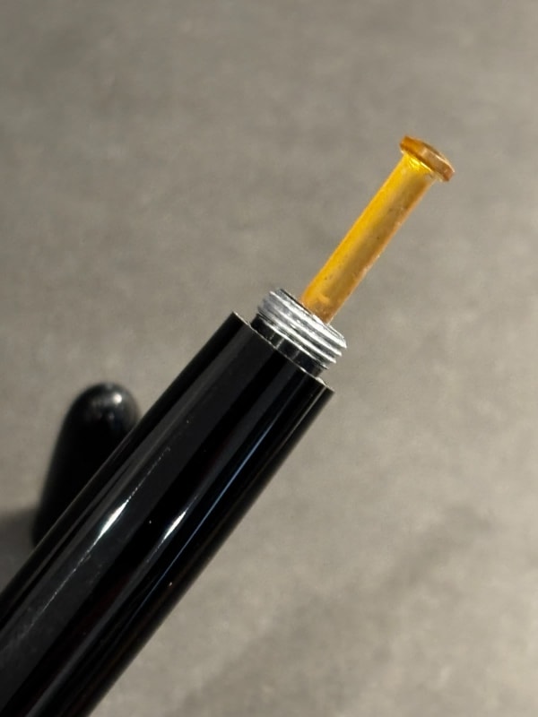 Parker 51 Vacumatic Fountain Pen Black USA Lustraloy Cap- Restored (Bfp707)