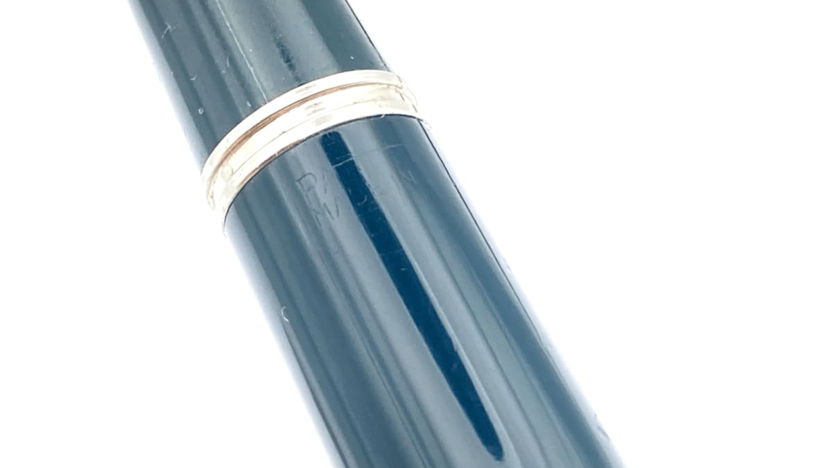 Vintage Parker Demi Vs Fountain Pen Green Semi Flexible 18K Gold Fine NIB France