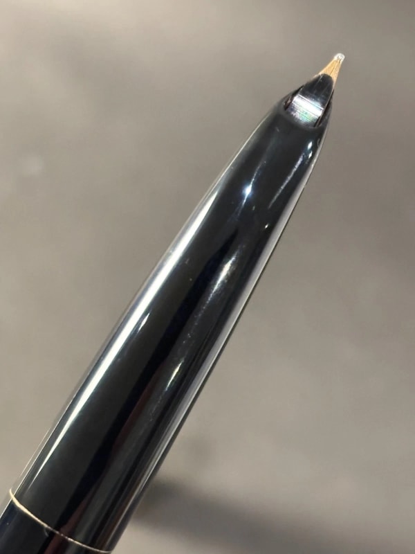 Parker 61 Fountain Pen Black Heirloom Rainbow Cap - Restored (Bfp688)