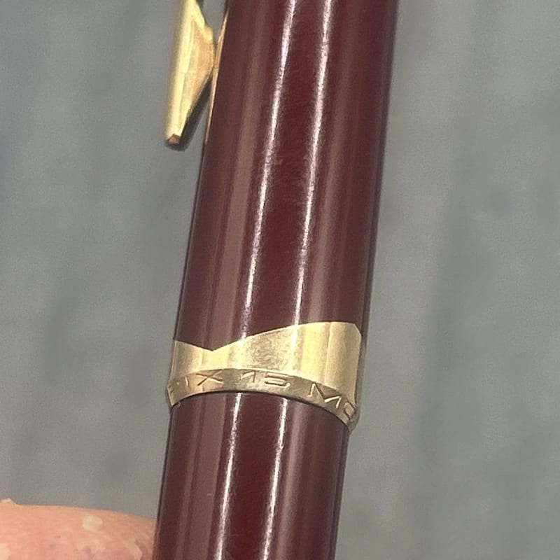 Montblanc Pix 15 Mechanical Pencil Bourdeaux Burgundy