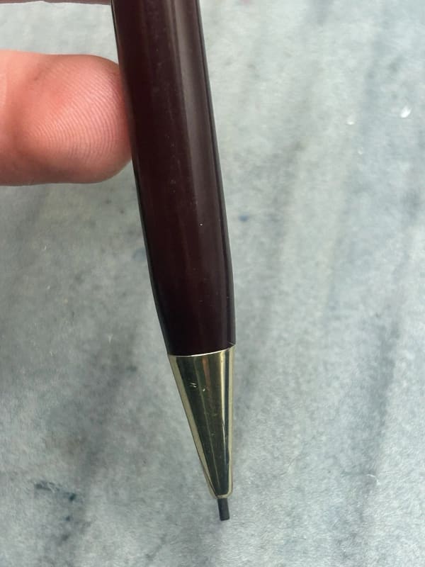 Montblanc Pix 372 Mechanical Pencil Fully Working Burgundy