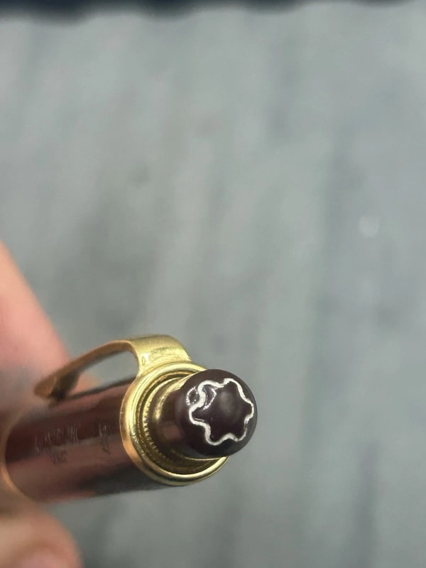 Montblanc Pix 372 Mechanical Pencil Fully Working Burgundy