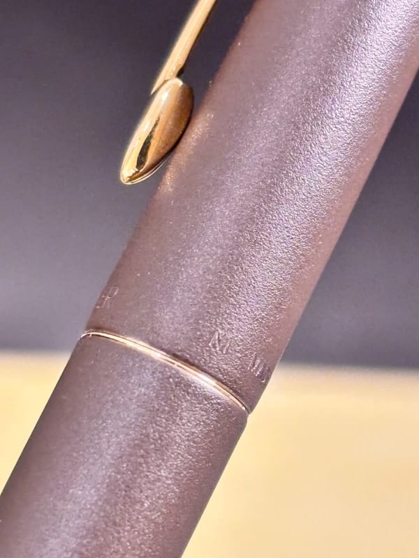 Parker 50 Falcon Fountain Pen Brown Laquered NOS (Bfp692)