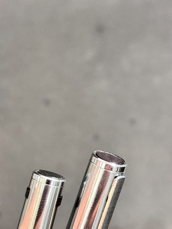Aurora Hastil Fountain Pen 1970S Stainless Steel (Bfp728)