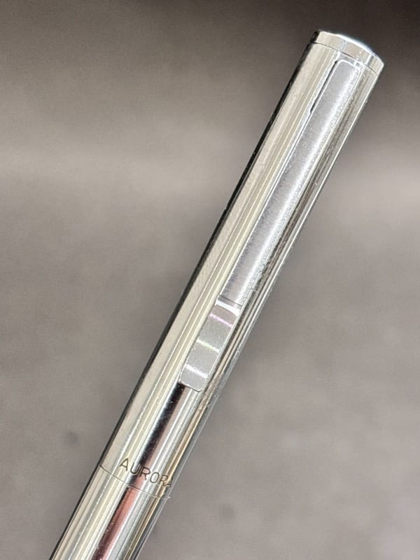 Aurora Hastil Fountain Pen 1970S Stainless Steel (Bfp728)