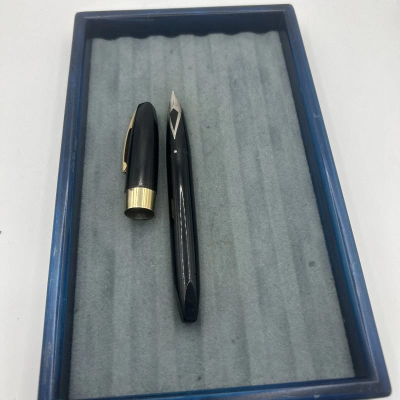 Sheaffer Pfm I Snorkel Black Gt Fountain Pen Pdag Medium NIB Vintage