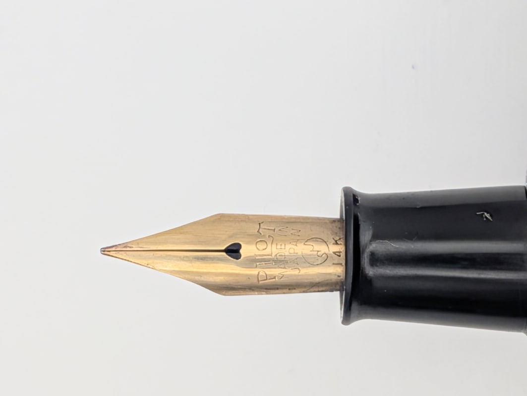 Rare ! Vintage Pilot fountain pen from the 1950's lever filler