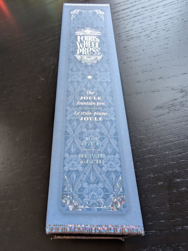 Ferris Wheel Press, The Joule Fountain Pen, Blue Revelry [M Nib]