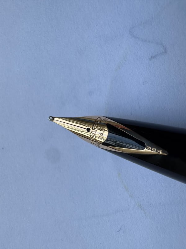 Sheaffer Imperial Sovereign Sterling Silver Fountain Pen (14K Broad)
