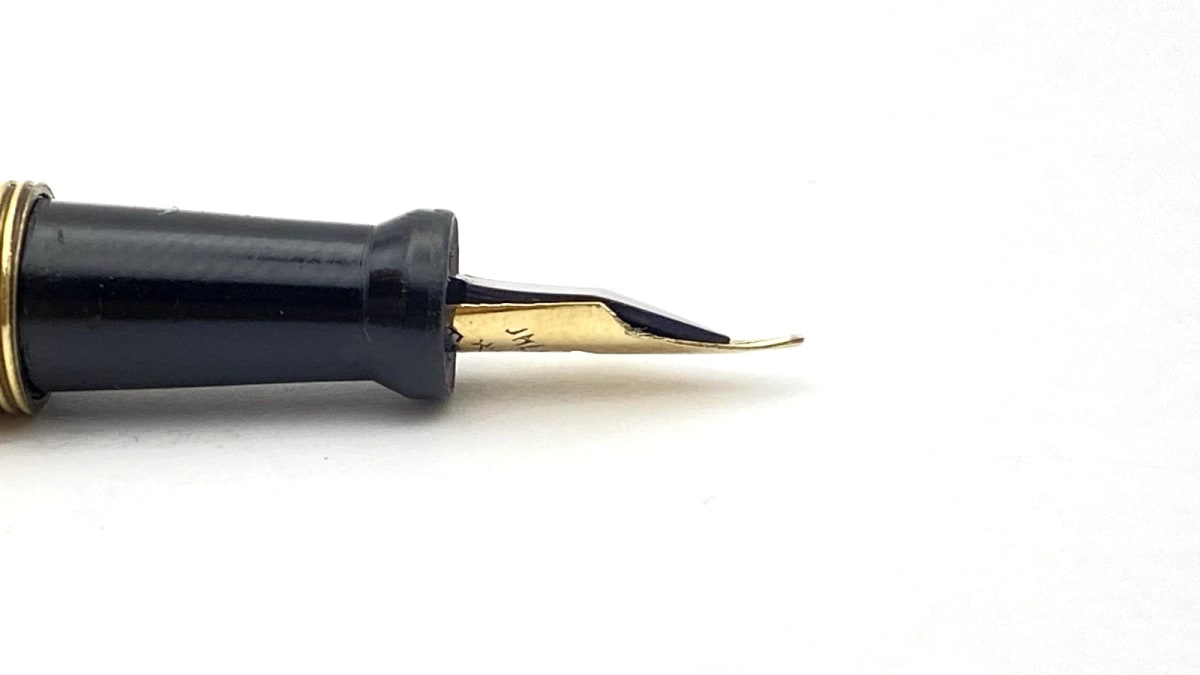 Vintage Uhlmanns Eterno Telescopic Fountain Pen Flexible 14K Gold Extra Fine NIB
