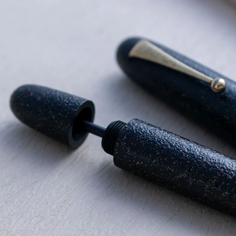 Vintage 1940S Ishime-Nuri Urushi Warranted 14Kt Gold 3 Nib Fountain Pen Japan