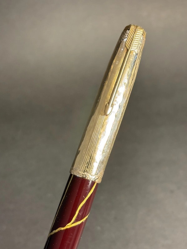 Parker 51 Fountain Pen Kintsugi & Handcrafted Cap - Limited Edition