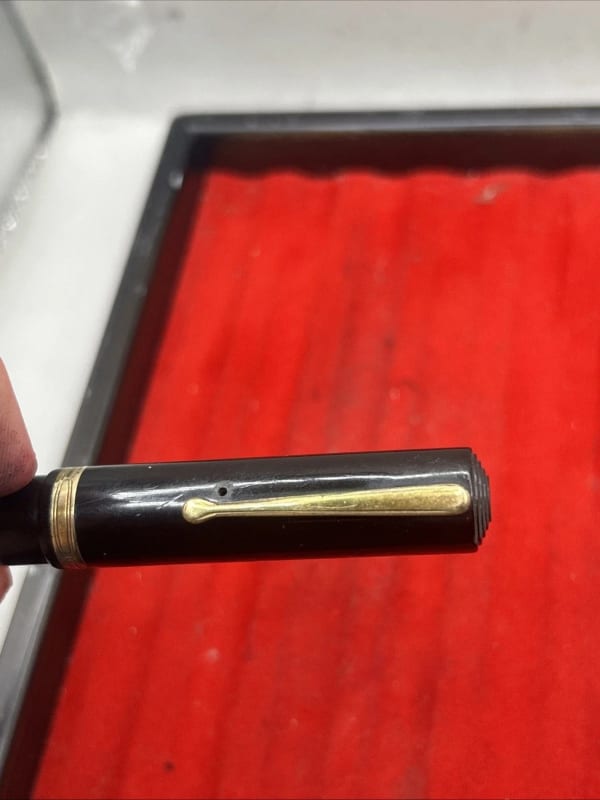 Waterman Waterman'S No. 5 #5 Red Ideal Fountain Pen Jet Oversized