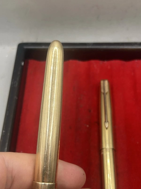 Parker 51 Signet Fountain Pen And Pencil Set