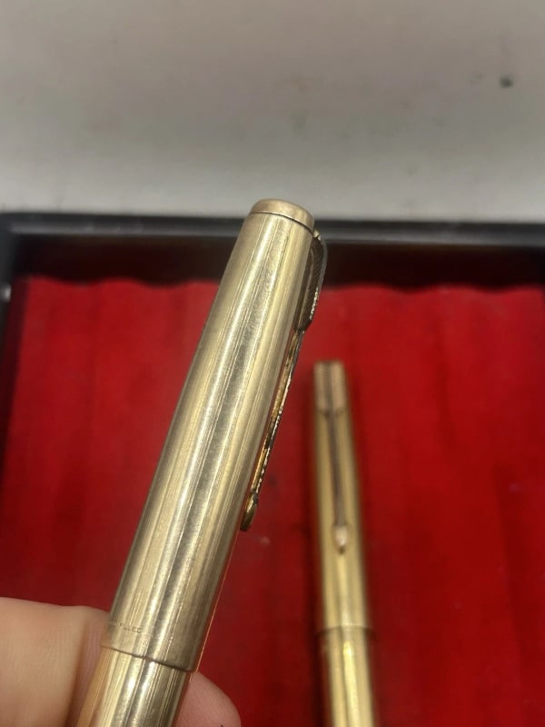 Parker 51 Signet Fountain Pen And Pencil Set