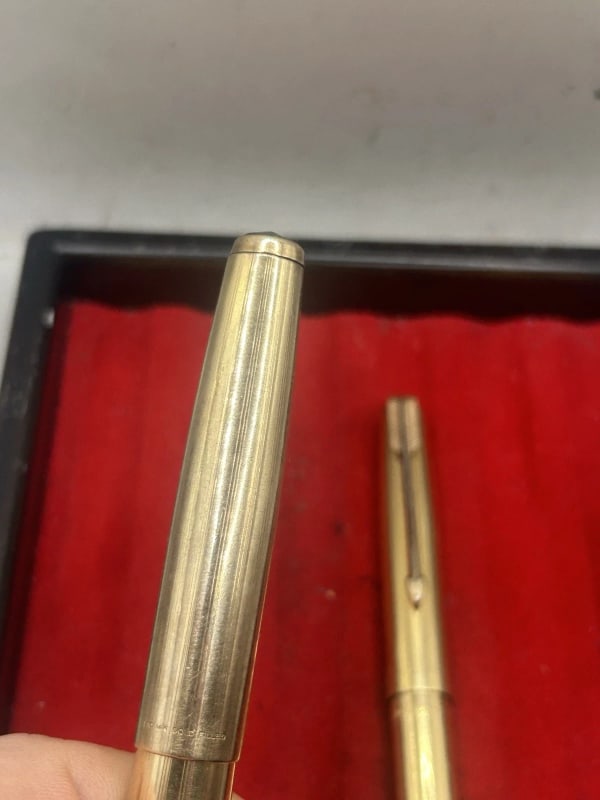 Parker 51 Signet Fountain Pen And Pencil Set