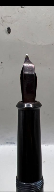 Onoto De La Rue 5601-88 Blue Marble Fountain Pen Medium Nib