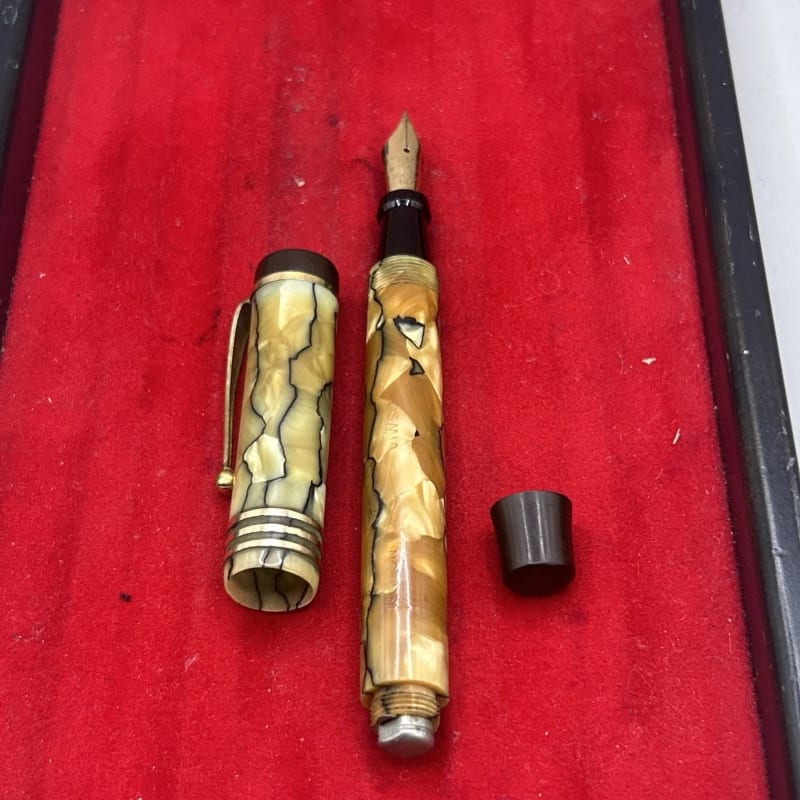 Osmia Normal Supra Lux Pen Fountain Pen Duofold Pearl