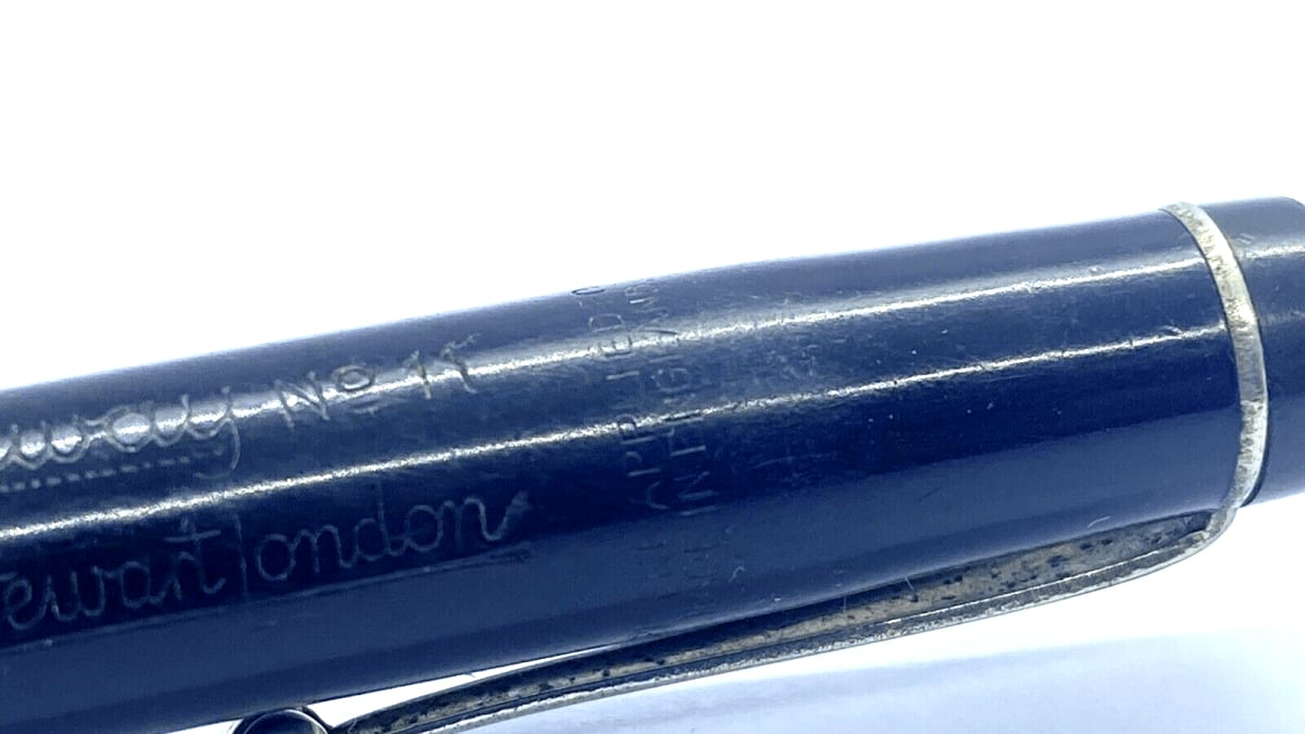 Vintage Conway Stewart Conway No 11 Pencil In Black England Works Fine