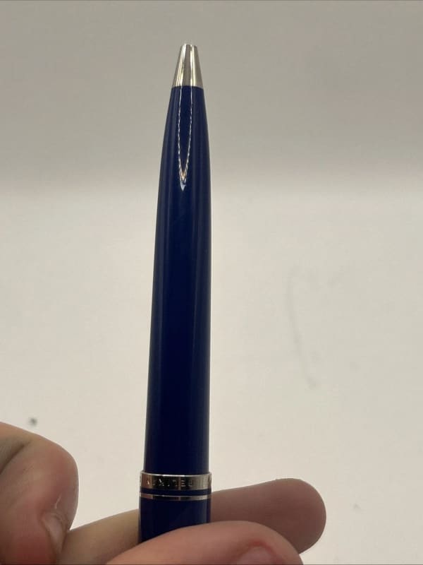 Pelikan Souveran K800 Marbled Blue Ballpoint Pen