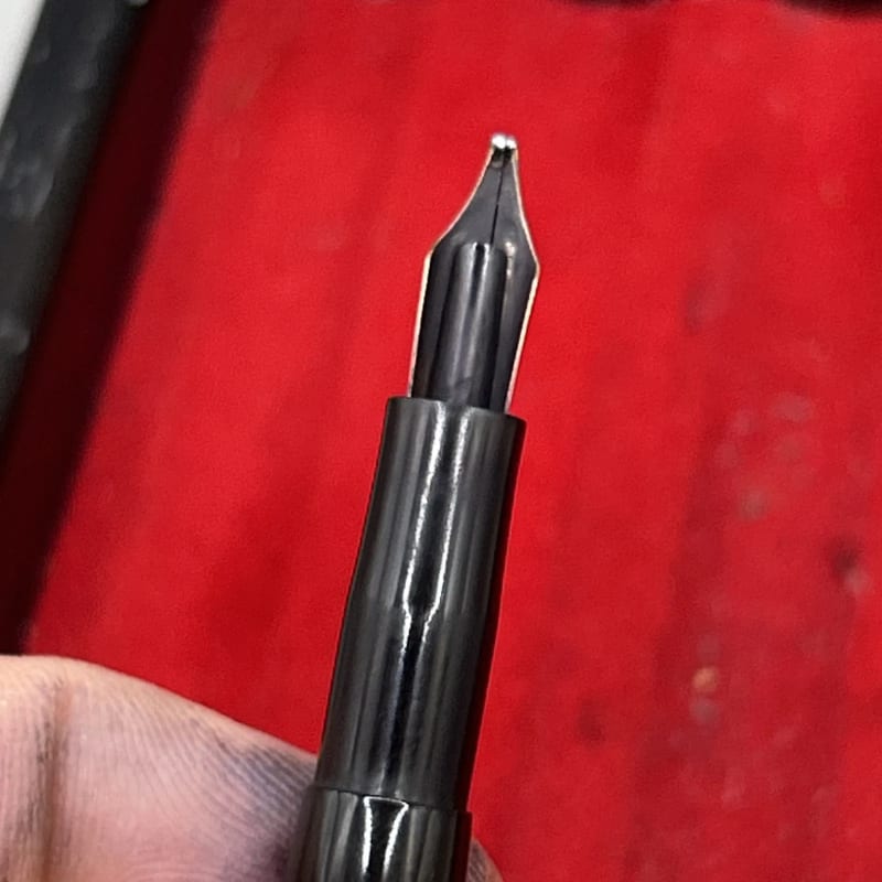 Early Swan Mabie Todd 3211 Eyedropper Extra Broad NIB Fountain Pen