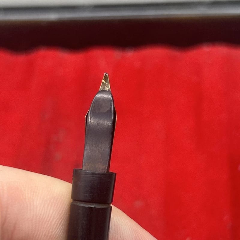Eyedropper Fountain Pen London Silver Overlay 1919