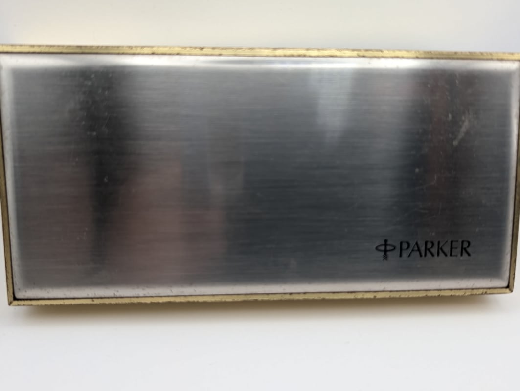 Rare First-Year Parker 75 Ciselé Sterling Silver (1964) – Flat Top – Matching Serial B1284 – Full Set w/ Box, Papers & Nib Tool