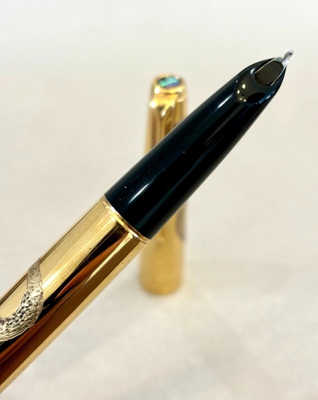 Lim Ed. Hand-Engraved Snake Motif With Mother-Of-Pear<Wbr/>L Parker 61 Insignia Ms