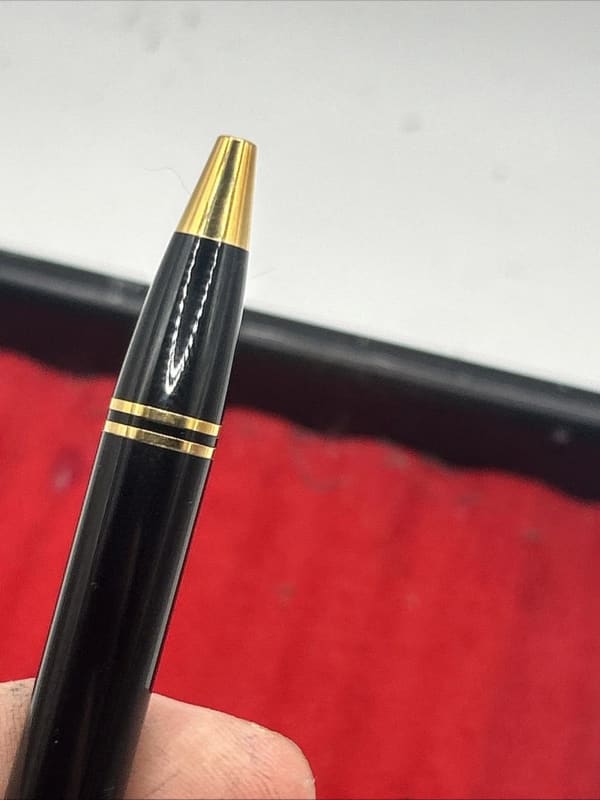 Parker Duofold Black Ballpoint Pen