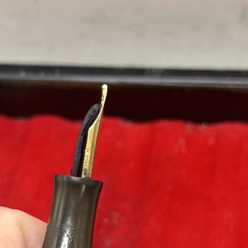 Watermans Ideal No.52. With A Rolled Gold Overlay
