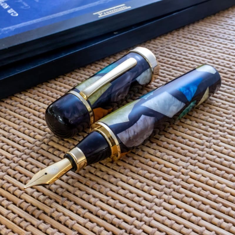 Brand New Sumimoe Studio King Pen Picasso Jowo #6 Steel B Nib Fountain Pen