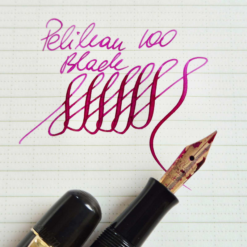 RARE PELIKAN 100, BLACK. FLEX!