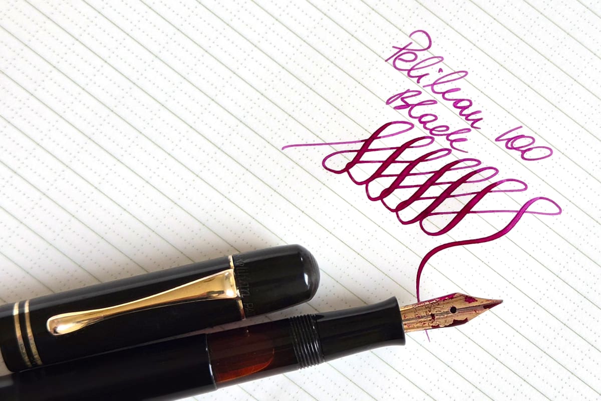 RARE PELIKAN 100, BLACK. FLEX!