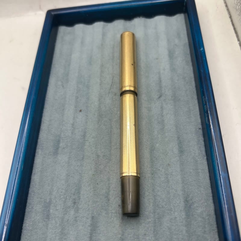 Watermans Ideal No.52. with a rolled gold Overlay