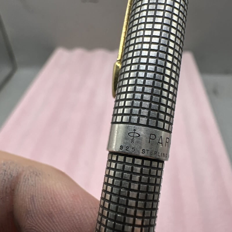 Parker 75 Sterling Cisele Ballpoint Pen