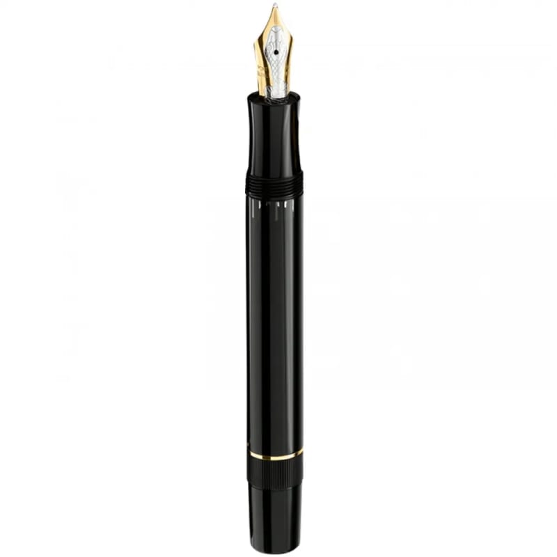 Preowned Montblanc Writers Edition Agatha Christie Vermeil Fountain Pen