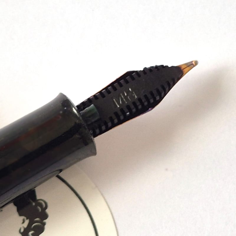 Geha Piston Filler Fountain Pen with Flex Nib