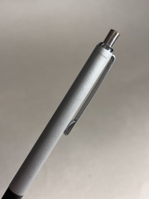 Montblanc Caressa 490 Matte Black / Matte Steel Ballpoint Pen (Bfp560)