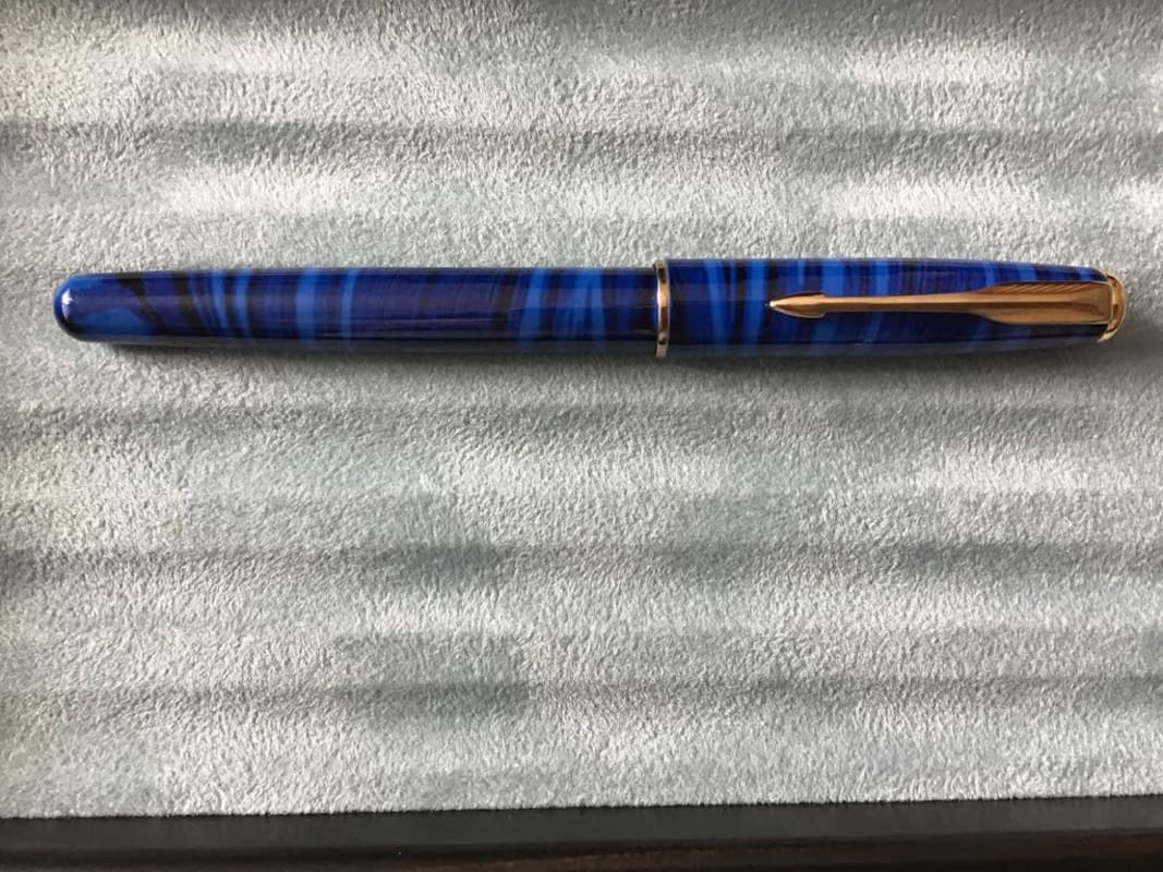 Parker Sonnet Blue Laque Fountain Pen