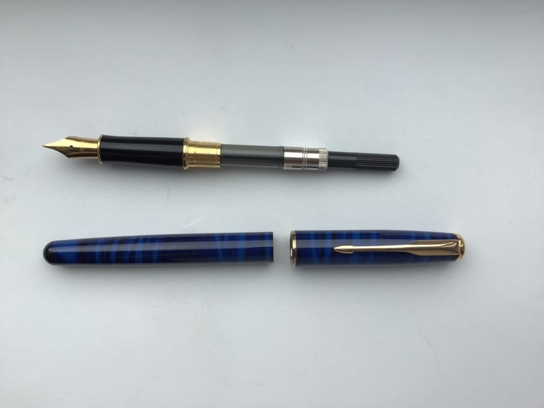 Parker Sonnet Blue Laque Fountain Pen