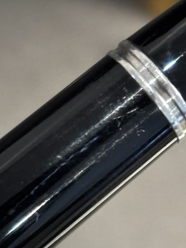 Parker 51 Vacumatic Fountain Pen Black USA Diamond- Restored (Bfp706)