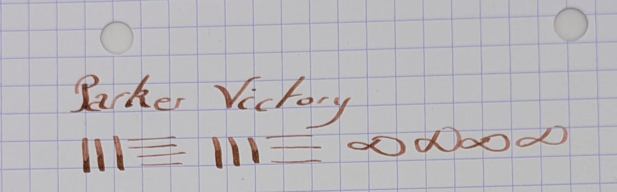 Parker Victory  1950's – 14K Gold Nib – Fully Restored
