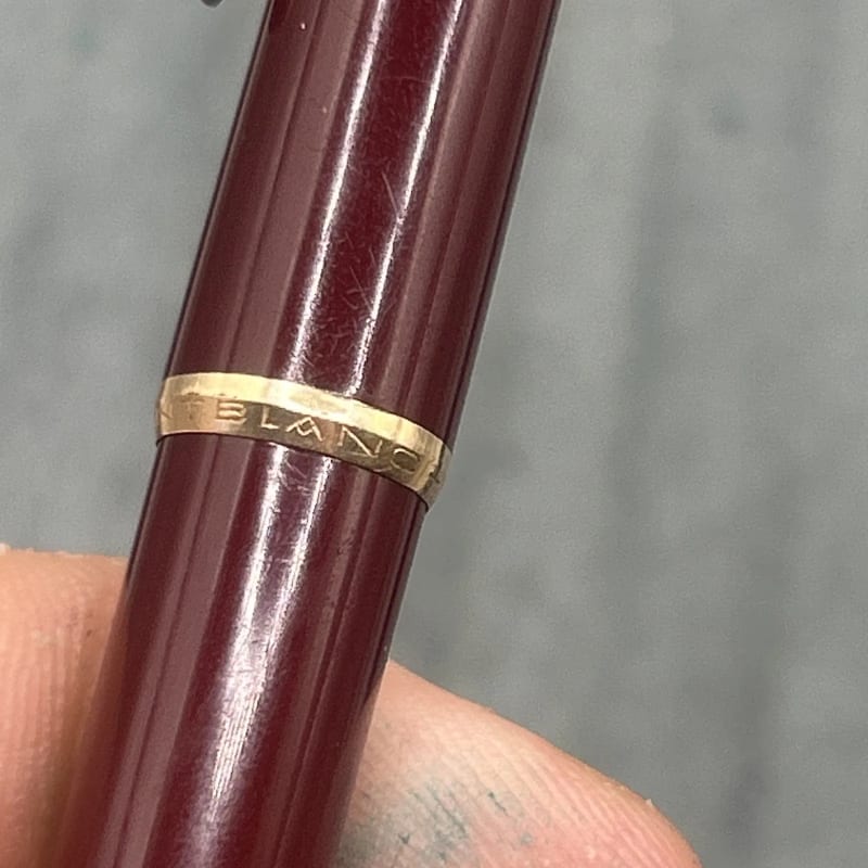 Montblanc Pix 35 Mechanical Pencil Bourdeaux Burgundy