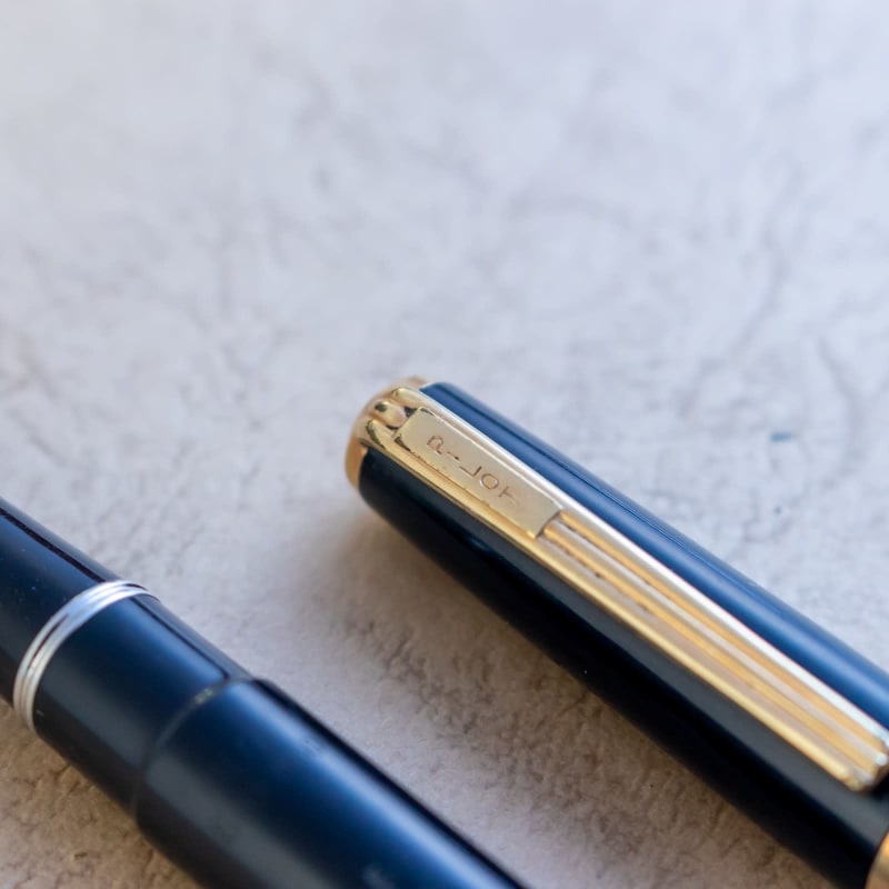 Vintage 1950S Pilot Super 150 Black 14K EF Nib Fountain Pen Japan