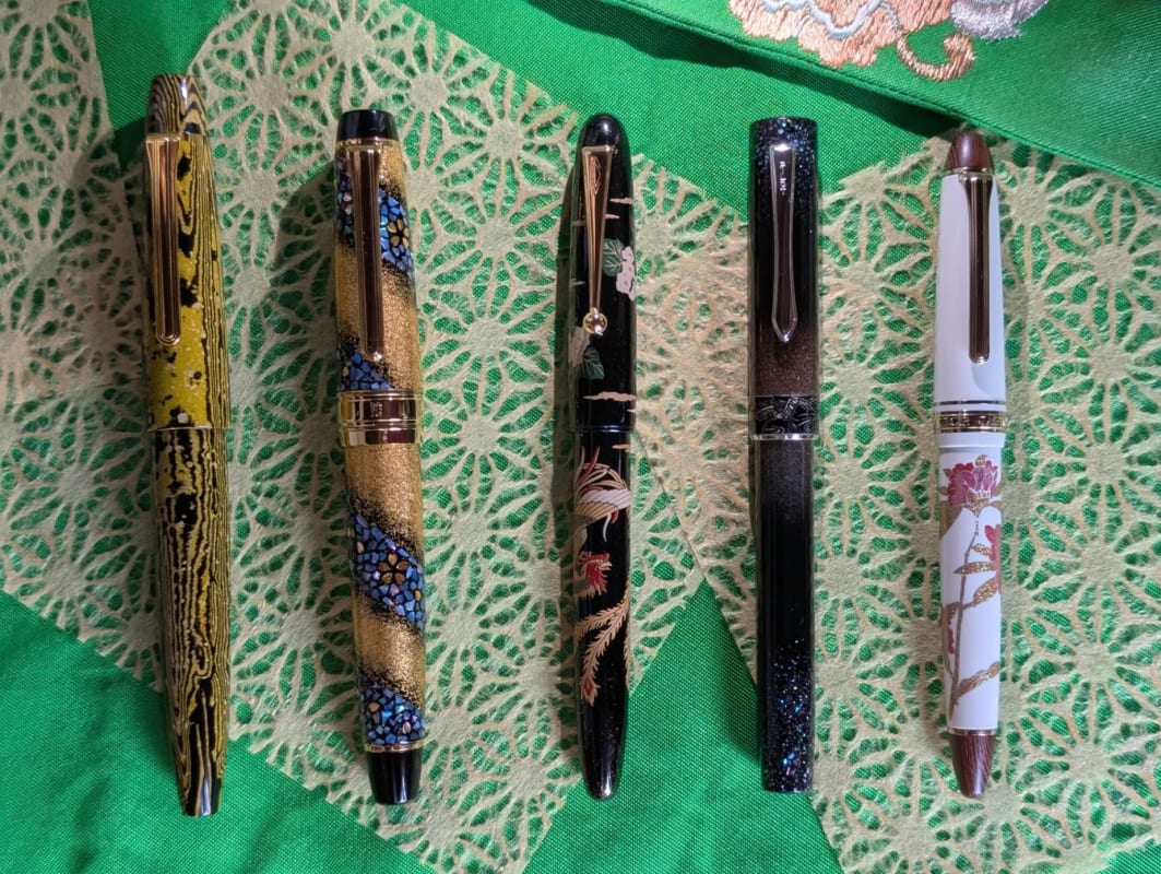 Pilot 90th anniversary Toki raden, limited edition 2008, 18K gold nib medium, NOS complete