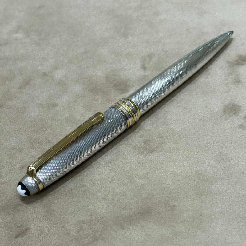 Preowned Montblanc Meisterstück Classique Sterling Silver Barley Ballpoint Pen