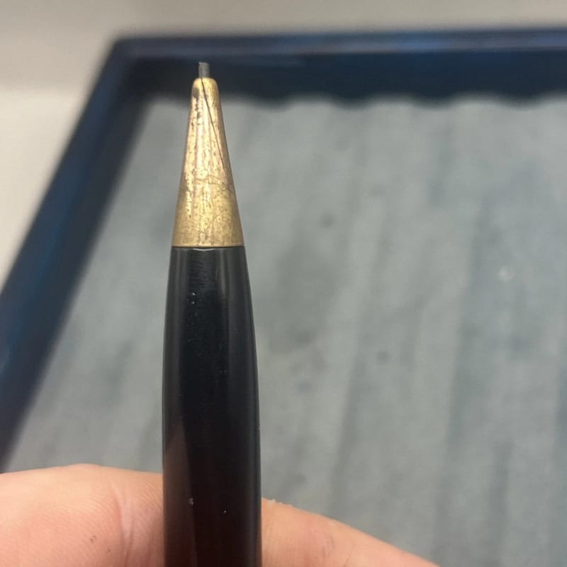 Vintage 1950S Montblanc Pix Mechanical Pencil 172 Engraved